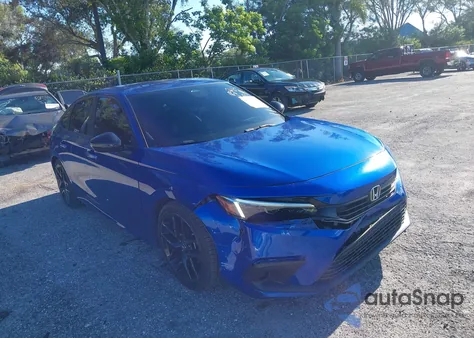 2022 Honda Civic Sport z USA, uszkodzony, nr VIN 2HGFE2F51NH531111